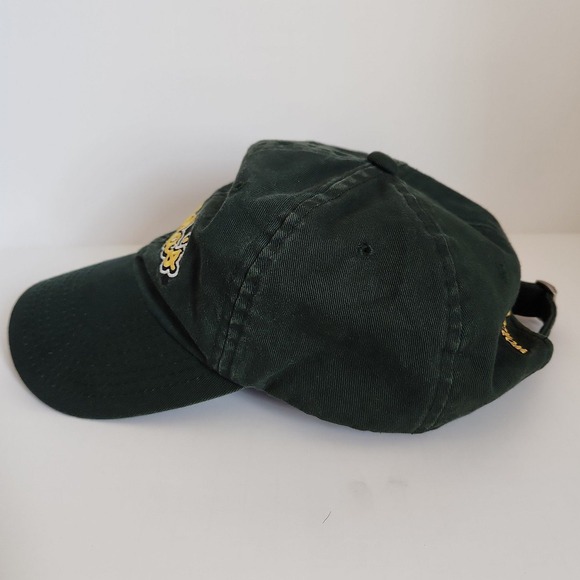 Cabelas Dark Green Yellow‎ One Size Fits Most Adjustable Hat Mens Womens - Picture 2 of 7